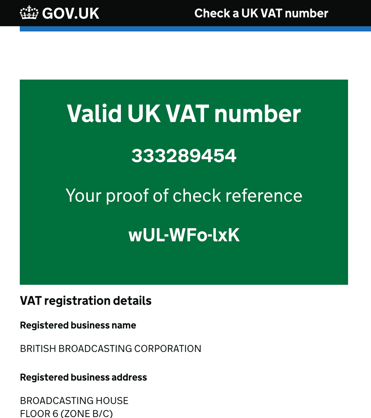 UK.GOV verification Great Britain